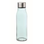 Bouteille en verre personnalisée colorée 500 ml Crystal Iceberg couleur bleu ciel