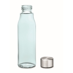 Bouteille en verre personnalisée colorée 500 ml Crystal Iceberg couleur bleu ciel deuxième vue