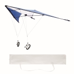 Cerf-volant avec 2 poignées personnalisées pour la publicité Kite Fly couleur bleu roi deuxième vue