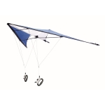 Cerf-volant avec 2 poignées personnalisées pour la publicité Kite Fly couleur bleu roi deuxième vue