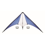 Cerf-volant avec 2 poignées personnalisées pour la publicité Kite Fly couleur bleu roi troisième vue