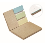 Bloc-notes personnalisés écologiques avec graines de fleurs A7 Fleurs couleur blanc