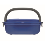 Lunch box en PP avec couvercle hermétique contenance 1L gourmet Delux couleur bleu roi cinquième vue