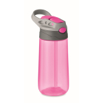 Gourde en plastique sans BPA avec embout pour enfants 450 ml Teenager couleur rose