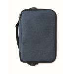 Sacs isothermes personnalisés avec deux compartiments RPET IceCube couleur bleu septième vue