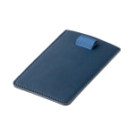 Porte-cartes publicitaire RFID protection cartes de crédit Strap couleur bleu
