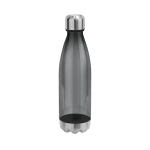 Gourde de sport en tritan avec détails en acier 700 ml UrbanStyle XL couleur noir