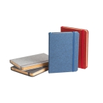 Carnet recyclé avec papier durable A5 feuilles lignées RPET Texture