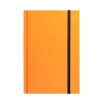 Carnets promotionnel de couleur fluorescente A5 pages lignées Fluor couleur orange première vue