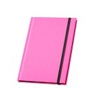Carnets promotionnel de couleur fluorescente A5 pages lignées Fluor couleur rose