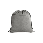 Sac à dos en coton recyclé 140 g/m2 Neutral Colors couleur noir première vue