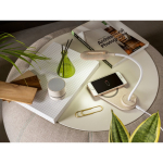 Enceinte portable en fibre de blé avec bluetooth et puissance de 3W vue d'ambiance