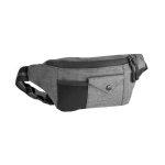 Sac banane avec poche arrière sécurisée et deux poches avant Casual couleur gris