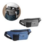Sac banane avec poche arrière sécurisée et deux poches avant Casual diverses couleurs