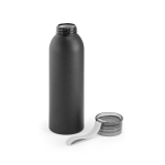 Gourde alu anti-fuites avec poignée en silicone 660ml Alu Cool couleur noir