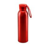 Bouteille en aluminium anti-fuite avec anse en silicone 660ml Alu Cool couleur rouge première vue