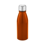 Bouteilles personnalisées finition brillante 500ml City couleur orange