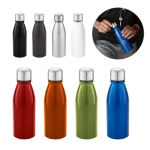 Bouteilles personnalisées finition brillante 500ml City diverses couleurs