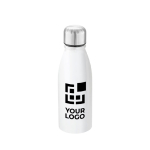 Bouteilles personnalisées finition brillante 500ml City avec zone d'impression