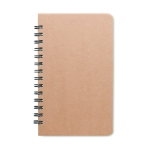 Carnet durable personnalisé avec graines A5 Feuilles lignées A5 Grow couleur beige deuxième vue