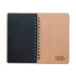 Carnet durable personnalisé avec graines A5 Feuilles lignées A5 Grow couleur beige quatrième vue