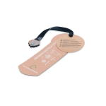 Marque-page durable personnalisé avec graines de pin couleur beige deuxième vue