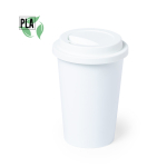 Gobelets Take away compostables sans BPA de 450 ml Takeaway Safe huitième vue