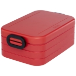 Lunch box avec logo et joint d'étanchéité MEPAL Take a Break Midi couleur rouge deuxième vue frontale