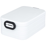 Lunch box avec logo et joint d'étanchéité MEPAL Take a Break Midi couleur blanc deuxième vue frontale
