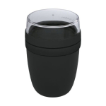 Lunch box avec compartiments séparés 700ml MEPAL Ellipse Breakfast couleur noir