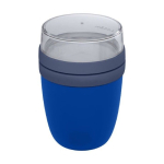 Lunch box avec compartiments séparés 700ml MEPAL Ellipse Breakfast couleur bleu