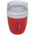 Lunch box avec compartiments séparés 700ml MEPAL Ellipse Breakfast vue avec impression sérigraphique