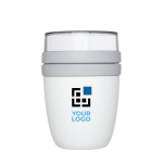 Lunch box avec compartiments séparés 700ml MEPAL Ellipse Breakfast avec zone d'impression