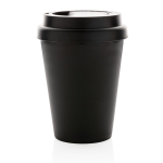 Verre à emporter en plastique à double paroi de 300 ml Takeaway Daily couleur noir deuxième vue