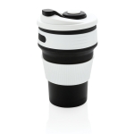 Mugs take away pliables en silicone de 350ml Takeaway Folding couleur noir