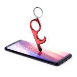 Porte-clés anti-contact coloré avec stylo et stylet Metallic