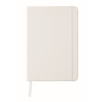 Carnets antibactériens A5 avec pages lignées Antibacterial Essential couleur blanc deuxième vue