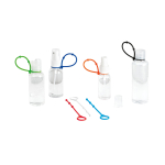 Sangle en silicone personnalisée pour gel hydroalcoolique Transport