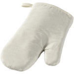 Gant de cuisine en polyester avec des motifs de losanges Cuisine couleur beige deuxième vue frontale