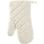 Gant de cuisine en polyester avec des motifs de losanges Cuisine couleur beige vue arrière