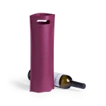 Sac robuste et résistant non-tissé pour bouteille 75cl Vin couleur bordeaux deuxième vue