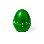 Minuteur coloré et personnalisé en forme d'œuf Oeuf couleur vert première vue