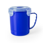 Lunch box pour liquide 710 ml et couvercle hermétique Tupper Liquidos couleur bleu