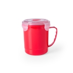 Lunch box pour liquide 710 ml et couvercle hermétique Tupper Liquidos couleur rouge première vue