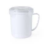 Lunch box pour liquide 710 ml et couvercle hermétique Tupper Liquidos couleur blanc