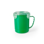 Lunch box pour liquide 710 ml et couvercle hermétique Tupper Liquidos couleur vert première vue
