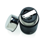 Thermos en acier inoxydable pour aliments avec cuillère Liquid To Go couleur noir cinquième vue