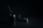 Thermos en acier inoxydable pour aliments avec cuillère Liquid To Go couleur noir vue d'ambiance
