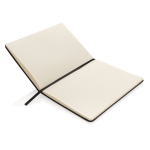 Carnet de notes A5 avec pochette pour cartes A5 à pages rayées Pocket couleur gris foncé septième vue