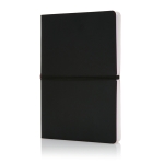 Carnets avec couverture souple coloré A5 pages lignées Flexi Colors couleur noir